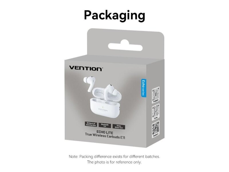 HEADSET WRL ECHO LITE E11/WHITE NBVW0 VENTION 13 HEADSET WRL ECHO LITE E11/WHITE NBVW0 VENTION 13