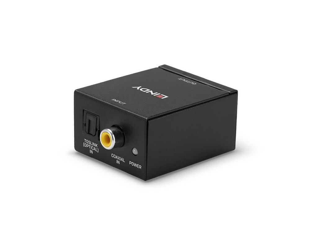 I/O CONVERTER TOSLINK&COAXIAL/TO PHONO DAC 70368 LINDY 2