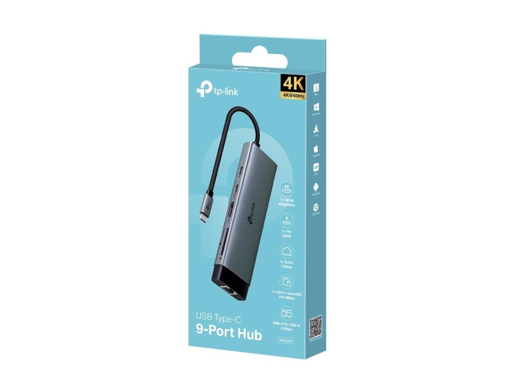 I/O HUB USB-C 9PORT/UH9120C TP-LINK 10
