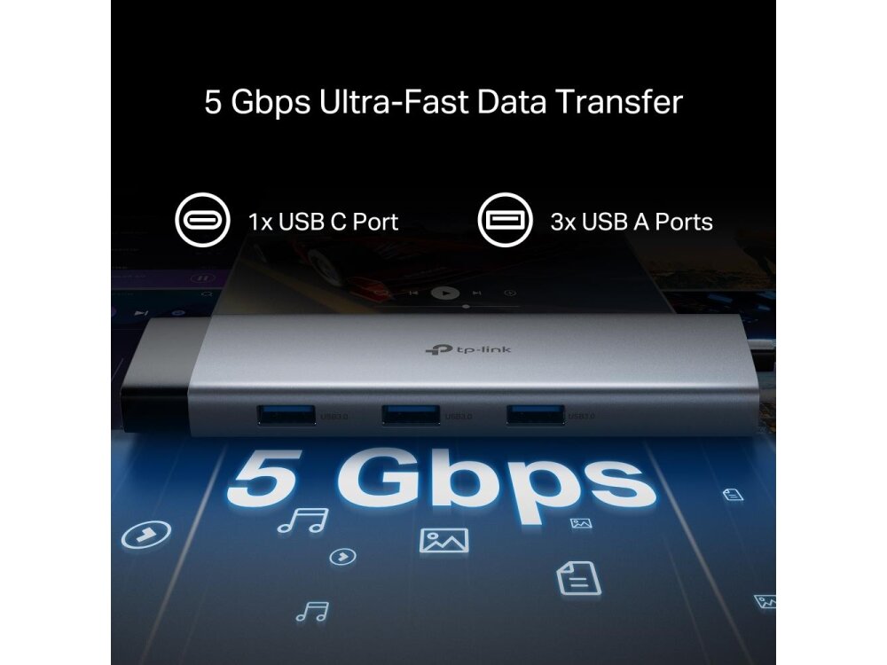 I/O HUB USB-C 9PORT/UH9120C TP-LINK 9