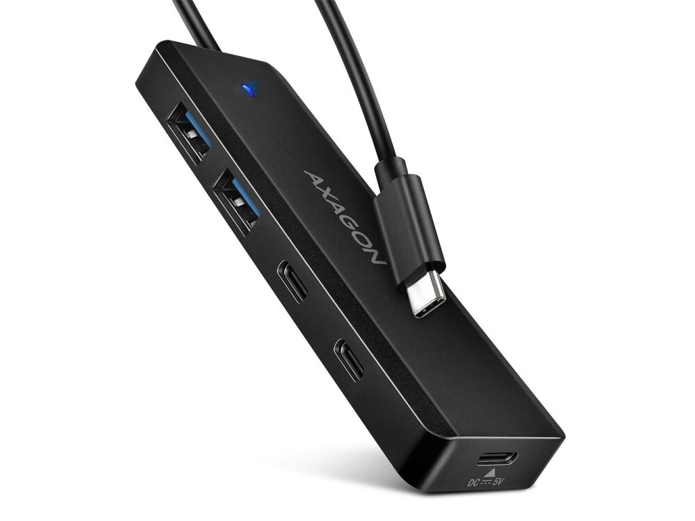 I/O HUB USB-C TRAVEL/0.19M HUE-C2C AXAGON I/O HUB USB-C TRAVEL/0.19M HUE-C2C AXAGON