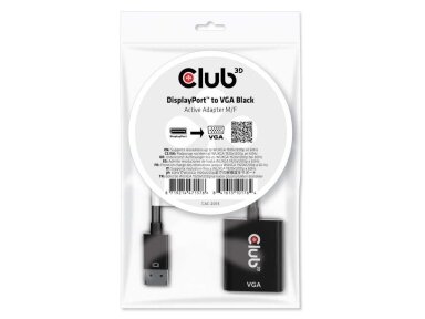 I/O ADAPTER DP TO VGA/M/F CAC-2013 CLUB3D
