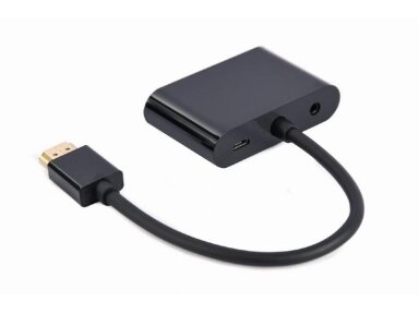 I/O ADAPTER HDMI TO HDMI/VGA/A-HDMIM-HDMIFVGAF-01 GEMBIRD