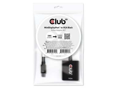 I/O ADAPTER MINI DP TO VGA/M/F CAC-2113 CLUB3D