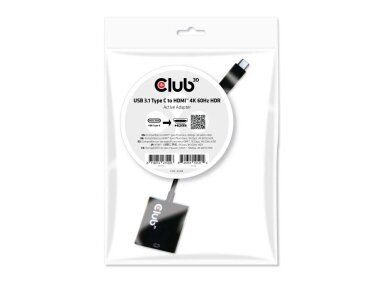 I/O ADAPTER USB-C TO HDMI/ACTIVE CAC-2504 CLUB3D