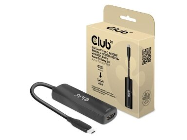 I/O ADAPTER USB-C TO HDMI/M/F CAC-1588 CLUB3D