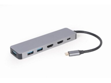 I/O ADAPTER USB-C TO HDMI/USB3/3IN1 A-CM-COMBO3-03 GEMBIRD
