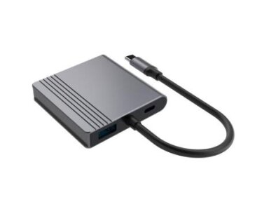 I/O ADAPTER USB-C TO HDMI/USB3/3IN1 A-CM-COMBO3-04 GEMBIRD