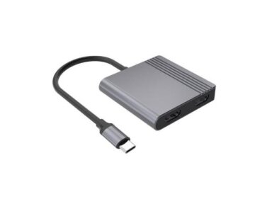 I/O ADAPTER USB-C TO HDMI/USB3/3IN1 A-CM-COMBO3-04 GEMBIRD