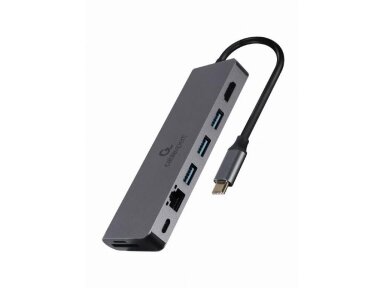 I/O ADAPTER USB-C TO HDMI/USB3/5IN1 A-CM-COMBO5-05 GEMBIRD