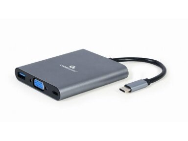 I/O ADAPTER USB-C TO HDMI/USB3/6IN1 A-CM-COMBO6-01 GEMBIRD