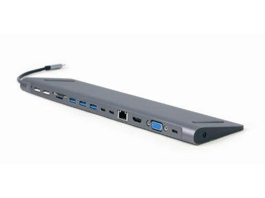 I/O ADAPTER USB-C TO HDMI/USB3/9IN1 A-CM-COMBO9-01 GEMBIRD
