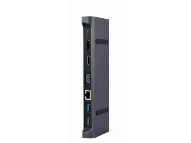 I/O ADAPTER USB-C TO HDMI/USB3/9IN1 A-CM-COMBO9-02 GEMBIRD