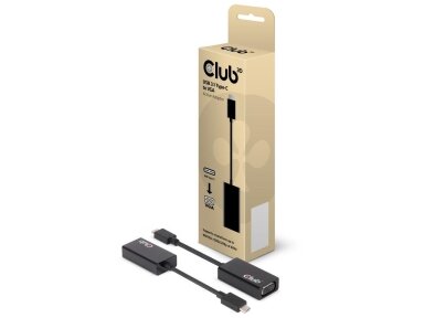 I/O ADAPTER USB-C TO VGA/M/F CAC-1502 CLUB3D