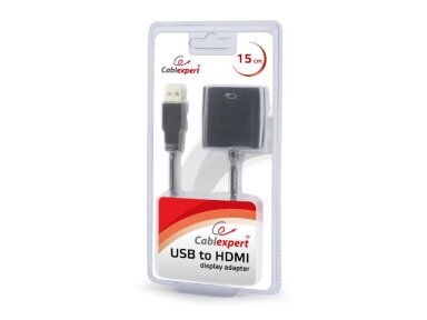 I/O ADAPTER USB3 TO HDMI/A-USB3-HDMI-02 GEMBIRD