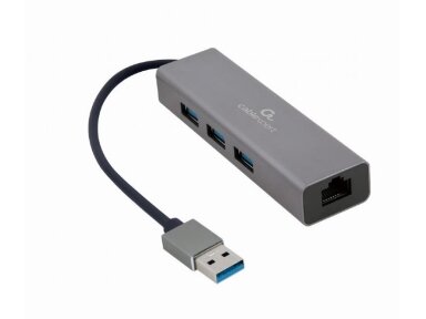I/O ADAPTER USB3 TO LAN RJ45/3xUSB3 A-AMU3-LAN-01 GEMBIRD