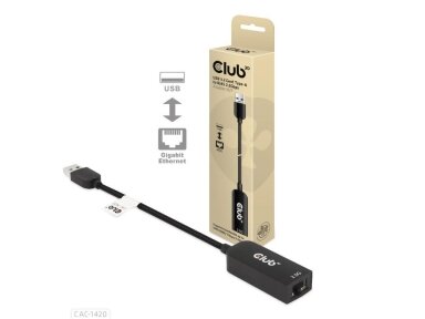 I/O ADAPTER USB3.2 TO RJ45/M/F CAC-1420 CLUB3D