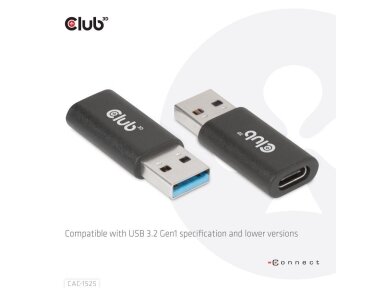 I/O ADAPTER USB3.2 TO USB-C/M/F CAC-1525 CLUB3D