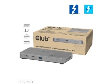 I/O HUB THUNDERBOLT 5IN1/180W CSV-2563 CLUB3D