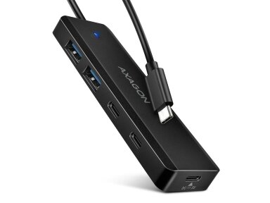 I/O HUB USB-C TRAVEL/0.19M HUE-C2C AXAGON