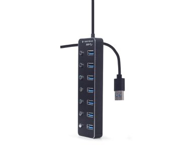 I/O HUB USB3 7PORT/UHB-U3P7P-01 GEMBIRD 2 I/O HUB USB3 7PORT/UHB-U3P7P-01 GEMBIRD 2