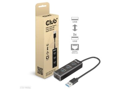 I/O HUB USB3.2 3PORT/CSV-1430A CLUB3D