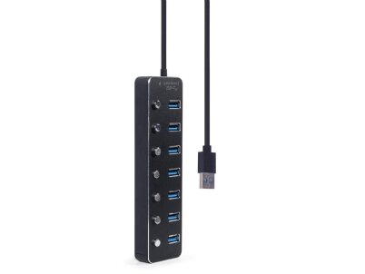 I/O HUB USB3 7PORT/UHB-U3P7P-01 GEMBIRD 1