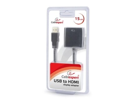 I/O ADAPTER USB3 TO HDMI/A-USB3-HDMI-02 GEMBIRD 1
