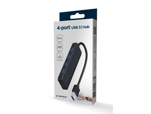 I/O HUB USB3.1 4PORT/UHB-U3P4P-02 GEMBIRD 2 I/O HUB USB3.1 4PORT/UHB-U3P4P-02 GEMBIRD 2