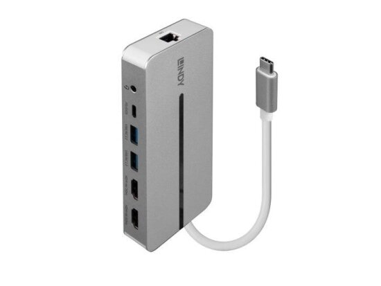 I/O DOCKING STATION USB-C/MINI DUAL 4K 43360 LINDY 2 I/O DOCKING STATION USB-C/MINI DUAL 4K 43360 LINDY 2