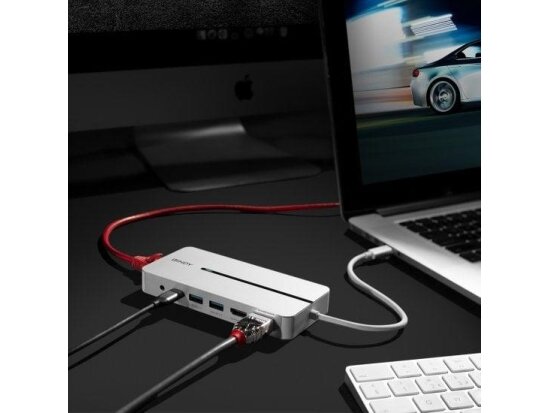 I/O DOCKING STATION USB-C/MINI DUAL 4K 43360 LINDY 4