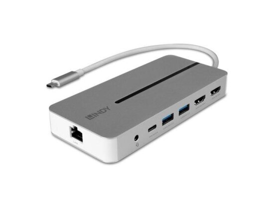 I/O DOCKING STATION USB-C/MINI DUAL 4K 43360 LINDY
