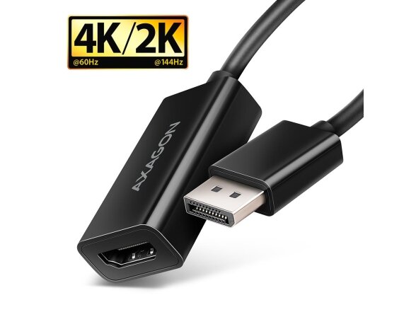 I/O ADAPTER DP TO HDMI/0.15M RVD-HI20N AXAGON