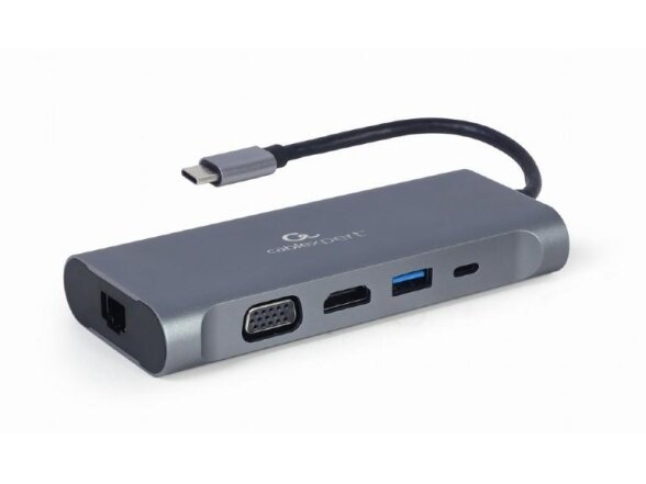I/O ADAPTER USB-C TO HDMI/USB3/7IN1 A-CM-COMBO7-01 GEMBIRD I/O ADAPTER USB-C TO HDMI/USB3/7IN1 A-CM-COMBO7-01 GEMBIRD