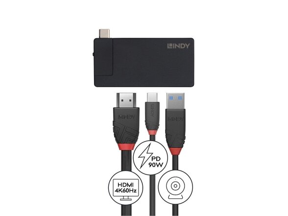I/O DOCKING STATION USB-C/DST-MICRO 43336 LINDY 3
