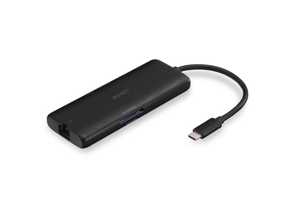 I/O DOCKING STATION USB-C/DST-MINI 43358 LINDY I/O DOCKING STATION USB-C/DST-MINI 43358 LINDY
