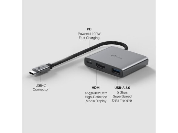 I/O HUB USB-C 3PORT/UH3020C TP-LINK 2