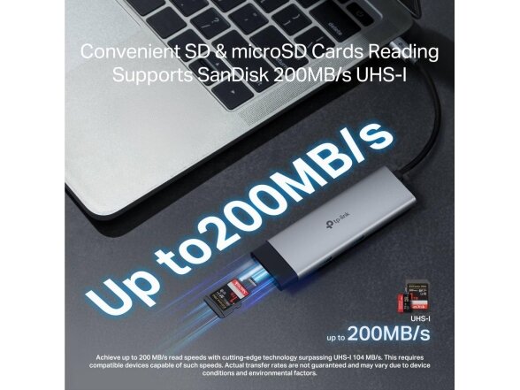 I/O HUB USB-C 7PORT/UH7020C TP-LINK 6