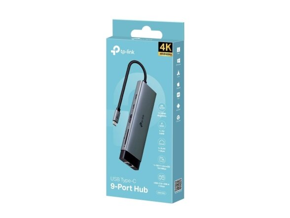 I/O HUB USB-C 9PORT/UH9120C TP-LINK 10 I/O HUB USB-C 9PORT/UH9120C TP-LINK 10