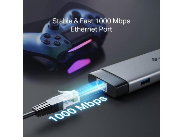 I/O HUB USB-C 9PORT/UH9120C TP-LINK 6 I/O HUB USB-C 9PORT/UH9120C TP-LINK 6