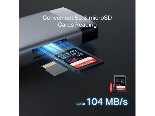 I/O HUB USB-C 9PORT/UH9120C TP-LINK 7