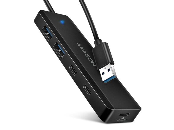 I/O HUB USB TRAVEL/0.19M HUE-C2A AXAGON I/O HUB USB TRAVEL/0.19M HUE-C2A AXAGON