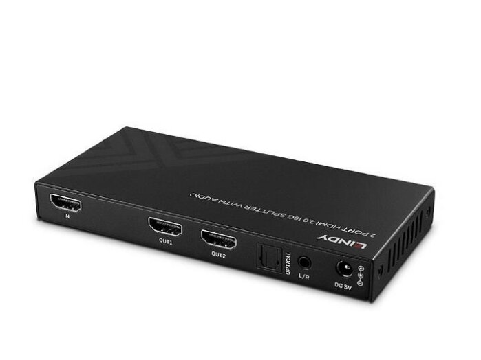I/O VIDEO SPLITTER HDMI 2PORT/38534 LINDY 4