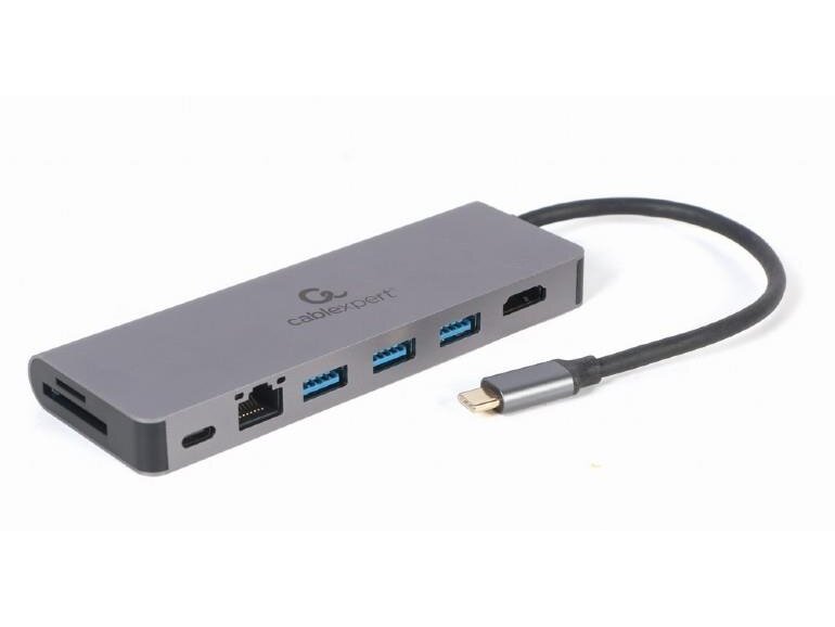 I/O ADAPTER USB-C TO HDMI/USB3/5IN1 A-CM-COMBO5-05 GEMBIRD