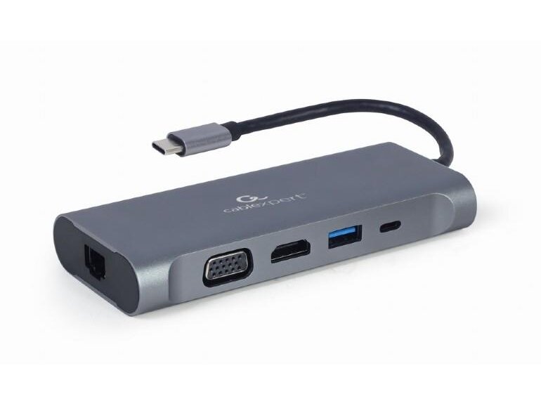 I/O ADAPTER USB-C TO HDMI/USB3/7IN1 A-CM-COMBO7-01 GEMBIRD