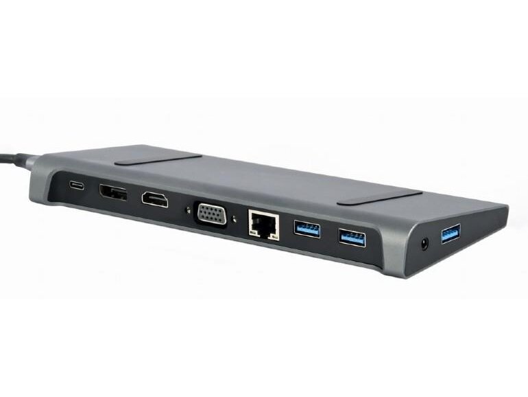 I/O ADAPTER USB-C TO HDMI/USB3/9IN1 A-CM-COMBO9-02 GEMBIRD 2