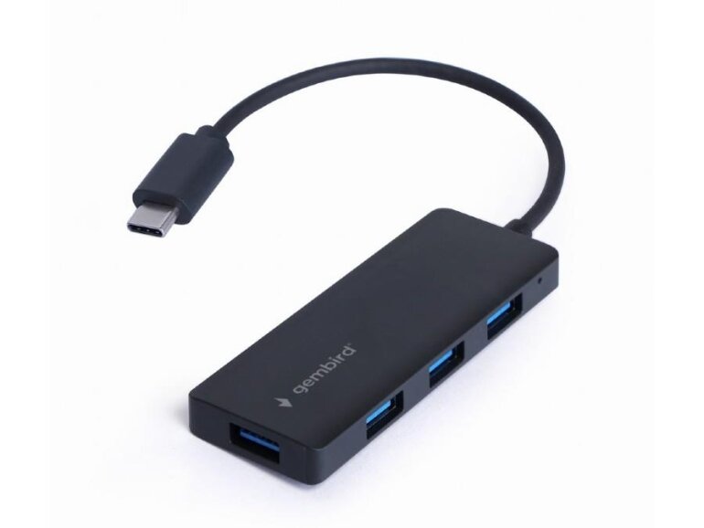 I/O HUB USB-C 4PORT/UHB-CM-U3P4-02 GEMBIRD 1 I/O HUB USB-C 4PORT/UHB-CM-U3P4-02 GEMBIRD 1