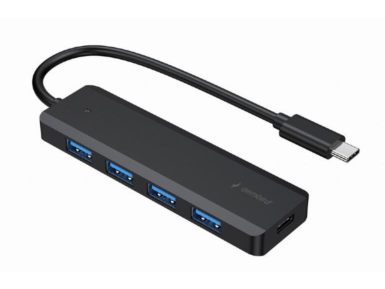 I/O HUB USB-C 4PORT/UHB-CM-U3P4P-01 GEMBIRD