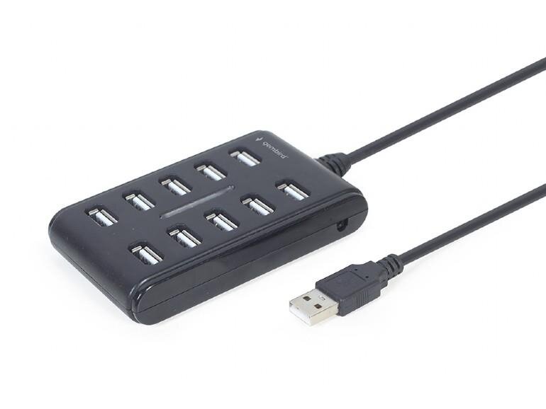 I/O HUB USB2 10PORT/UHB-U2P10P-01 GEMBIRD I/O HUB USB2 10PORT/UHB-U2P10P-01 GEMBIRD