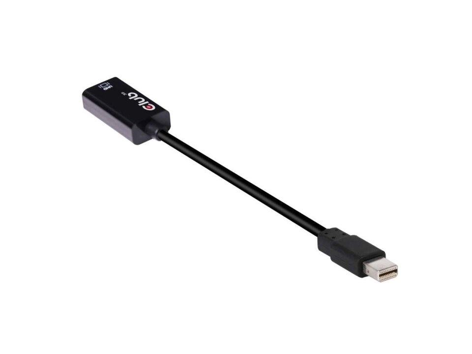 I/O ADAPTER MINI DP TO HDMI/ACTIVE M/F CAC-1180 CLUB3D 1 I/O ADAPTER MINI DP TO HDMI/ACTIVE M/F CAC-1180 CLUB3D 1